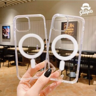 Foto 6 | Foto 6 | Kit Funda + Mica Pantalla + Mica Cámara Para Iphone Magsafe, Mica Vidrio Templado Para Iphone+ Protector Transparente Magsafe Ip