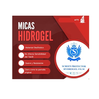 Foto 7 | Foto 7 | Mica Hidrogel HD de la Pantalla para Redmi A3