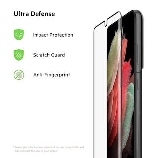 Foto 2 | Foto 2 | Protector De Pantalla Belkin Screenforce Tempered Curve Para Galaxy S21 Ultra - Venta Internacional.