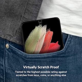 Foto 4 | Foto 4 | Protector De Pantalla Belkin Screenforce Tempered Curve Para Galaxy S21 Ultra - Venta Internacional.