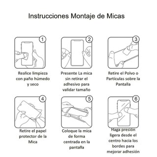 Foto 4 | Foto 4 | Protector De Pantalla Mica Glass Para Iphone 13 Pro Max X3 Pack - Venta Internacional.
