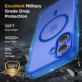 Foto 5 | Foto 5 | Funda Miracase Magnetic Series Para Iphone 16 De 6.1 Pulgadas, Color Azul - Venta Internacional.