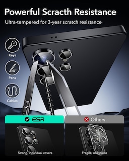 Foto 7 | Foto 7 | Protector De Lente De Cámara Esr Para Samsung Galaxy S25 Ultra - Venta Internacional.