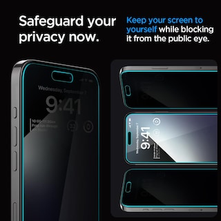 Foto 4 | Foto 4 | Protector de Pantalla Spigen para iPhone 15 Pro Max - Venta Internacional
