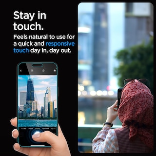 Foto 7 | Foto 7 | Protector de Pantalla Spigen para iPhone 15 Pro Max - Venta Internacional