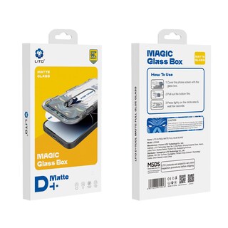 Foto 4 | Foto 4 | Mica Protectora De Pantalla Mate( No Deja Huellas) Con Instalador Para Iphone 16 pro max