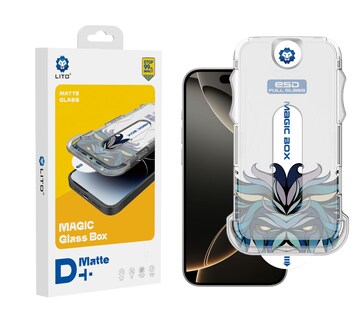 Foto 2 | Foto 2 | Mica Protectora De Pantalla Mate( No Deja Huellas) Con Instalador Para Iphone 13 pro max.