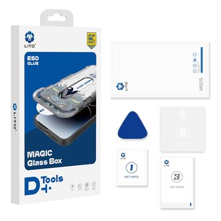 Foto 3 | Foto 3 | Mica Protectora De Pantalla (hd) Vidrio Templado Con Instalador Para Iphone 15 plus.