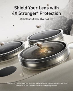 Foto 5 | Foto 5 | Protectores de Pantalla y Lentes Anker para iPhone 16 Pro Max 2 Piezas - Venta Internacional