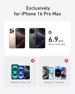 Foto 7 | Foto 7 | Protector de Pantalla Anker para iPhone 16 Pro Max 2 Piezas - Venta Internacional