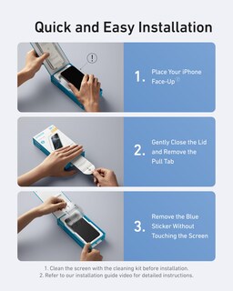 Foto 6 | Foto 6 | Protector de Pantalla Anker para iPhone 16 Pro Max 2 Piezas - Venta Internacional