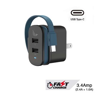 Foto 2 | Foto 2 | Cargador Ac de Pared USB-c Wild Flag con 2 Puertos USB Adicionales