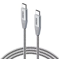 Cable USB Tipo C Reversible 1.8m Choetech Silver