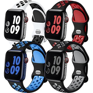 Foto 1 | Foto 1 | Venta Internacional - Adorve Compatible Con Apple Watch Band 41 Mm 40 Mm 38 Mm Para Mujeres Chicas Para Hombres, Lindo 4 Paquet