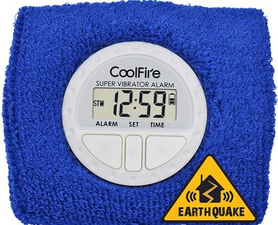 Foto 1 | Foto 1 | Venta Internacional - Reloj Vibrante De Coolfire - Reloj Vibrante De Pulsera De Alarma Silenciosa. Reloj De Choque De Muñeca Si