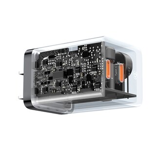 Foto 6 | Foto 6 | Cargador Baseus Ccgp180201 Gan5 Pro Rápido color Negro