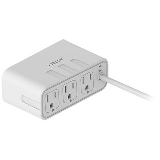 Foto 2 | Foto 2 | Cargador de Escritorio Acteck Energon Mate Ce676 3 Conectores + 2 Usb + Usb-c Ac-936521 Blanco