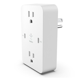 Foto 1 | Foto 1 | Cargador De Pared Multiple Con Entradas A Ca Y 2 Usb C De 68w Blanco