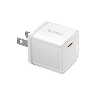 Foto 2 | Foto 2 | Cargador USB C de 20 W Baseus Gan5s Carga Rápida Blanco