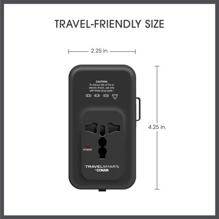 Foto 6 | Foto 6 | Adaptador De Viaje Conair Universal, Todo En Uno, Con Protección Contra Sobretensiones - Venta Internacional.