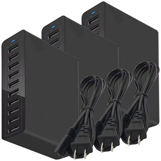 Foto 1 | Foto 1 | Cargador Usb Tipo Hub Hotshot Mxcfk-003 3 Piezas Negro