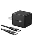 Cargador Tipo C De 25w Ugreen Carga Rápida Con Cable Usb C 1 M Color Negro