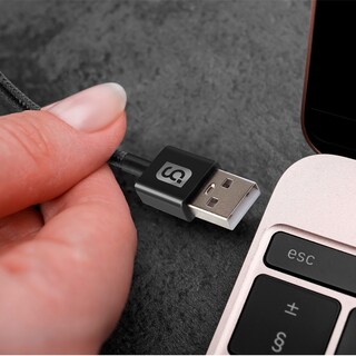 Foto 6 | Foto 6 | Cable Micro Usb V8 1m Negro Mitzu 18-1021bk