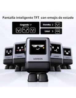 Foto 3 | Foto 3 | Cargador Ugreen Nexode 100w 3 Tipo C, 1 Usb A Carga Rápida Ganrobot