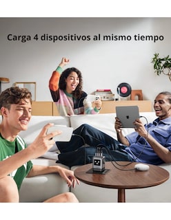 Foto 4 | Foto 4 | Cargador Ugreen Nexode 100w 3 Tipo C, 1 Usb A Carga Rápida Ganrobot