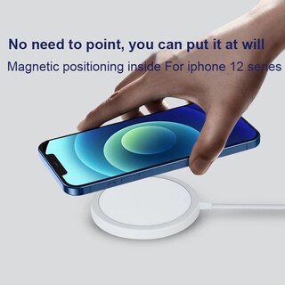 Foto 3 | Foto 3 | Cargador Inalámbrico Magnético Para Iphone 12 Pro Max 12 - Venta Internacional.