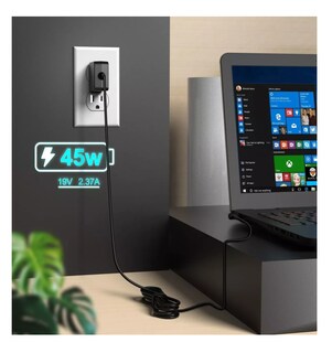 Foto 4 | Foto 4 | Cargador Adecuado Para Todos A Sus 19v 2.37a 45w 4.0x1.35, Negro