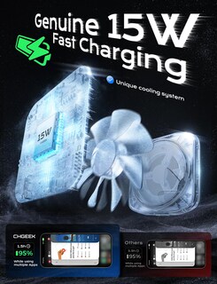 Foto 4 | Foto 4 | Cargador De Coche Chgeek Magsafe De 15 W Para Iphone Con Refrigeración - Venta Internacional.