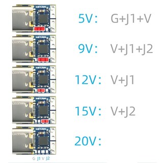 Foto 4 | Foto 4 | Módulo De Activación De Alimentación Jacobsparts Usb-c Pd 20v 5a (paquete De 2) - Venta Internacional.