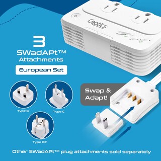 Foto 3 | Foto 3 | Convertidor De Voltaje Ceptics De 200 W Con 4 Usb Pd De 18 W De Carga Rápida - Venta Internacional.