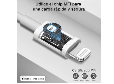 Foto 3 | Foto 3 | Xtellar Cargador Rápido De Lujo 20w Pd 3.0 Para Iphone 14 - Potencia Superior Y Carga Acelerada En Tiempo Récord