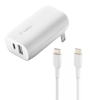 Foto 1 | Foto 1 | Cargador Dual Belkin Pd Usb-c + Usb-a 32w Wcb004dq