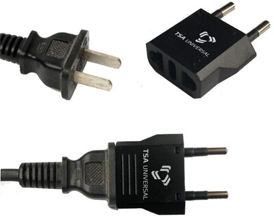 Foto 2 | Foto 2 | Adaptador De Corriente Tsa Universal De Estados Unidos A Rusia (paquete De 6) - Venta Internacional.