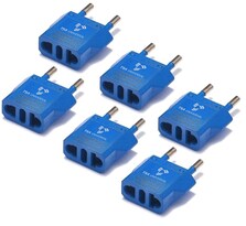 Adaptador De Corriente De Viaje Tsa Universal De Estados Unidos A Ucrania - Venta Internacional.