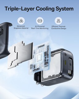 Foto 6 | Foto 6 | Cargador Baseus Retráctil Usb C De 45 W Con Doble Puerto De Carga Rápida - Venta Internacional.