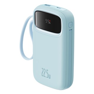 Foto 2 | Foto 2 | Power Bank 22.5w 10000 Mah Baseus Qpow2 Cable Ios Y Usb-c Puerto Usb Y Usb C Azul