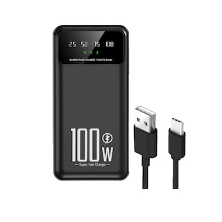 Foto 1 | Foto 1 | Batería Externa Saiviek Kj-k70 20000mah 20w Carga Rápida Negra