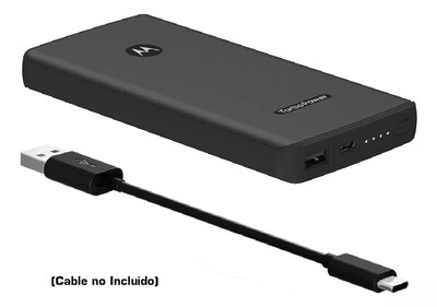 Foto 7 | Foto 7 | Powerbank Motorola 10000mah Salida Tipo C Salida 18w Dual