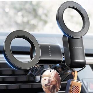 Foto 1 | Foto 1 | El Soporte De Coche Lisen Se Adapta Al Soporte De Coche Magsafe Con 30 Superimanes - Venta Internacional.