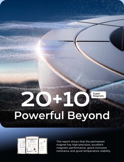 Foto 2 | Foto 2 | El Soporte De Coche Lisen Se Adapta Al Soporte De Coche Magsafe Con 30 Superimanes - Venta Internacional.