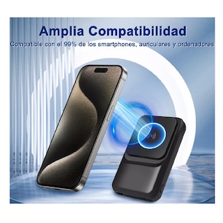 Foto 4 | Foto 4 | Batería Para Iphone Carga Inalambrica 5000 Mah Para Magsafe Negro