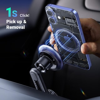 Foto 5 | Foto 5 | Soporte Magnético Para Teléfono Ugreen Para Coche Magsafe Iphone Con Funda - Venta Internacional.