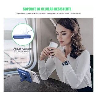 Foto 4 | Foto 4 | Power Bank Inalámbrico Magnético Belug  10000mah Azul