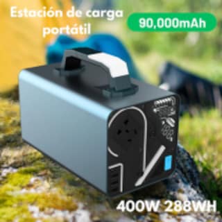 Foto 3 | Foto 3 | Estación De Energia Portátil Powerbank 90 000mah 400w 288wh Gris Oscuro