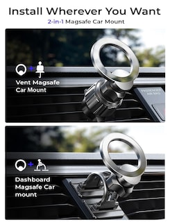 Foto 2 | Foto 2 | Soporte Magnético Para Coche Lisen Para Iphone 12-16 Con Magsafe Purple - Venta Internacional.