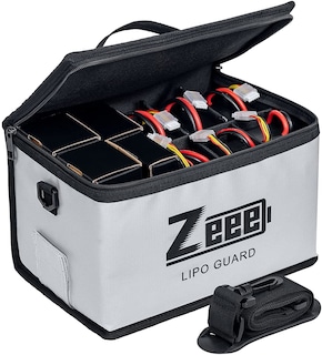 Foto 1 | Foto 1 | Bolsa De Seguridad Ignífuga Zeee Lipo De Gran Capacidad De 10 Celdas - Venta Internacional.